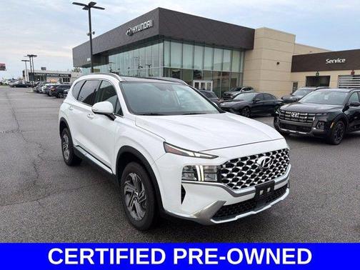 Serenity White Pearl 2023 Hyundai SANTA FE SEL