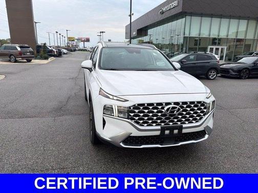 Serenity White Pearl 2023 Hyundai SANTA FE SEL