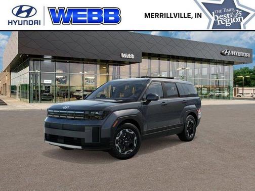 Gray 2026 Hyundai SANTA FE HEV SE