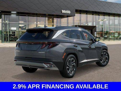 Gray 2026 Hyundai TUCSON Hybrid Limited
