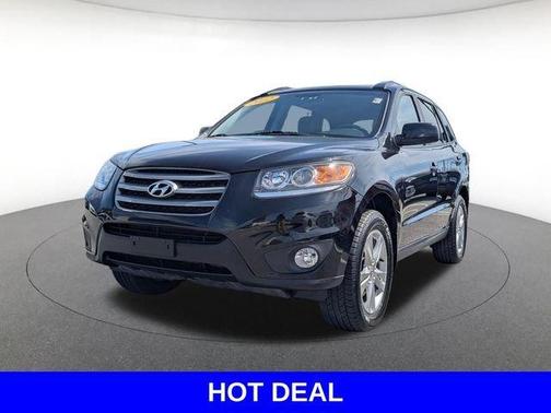 Twilight Black 2012 Hyundai SANTA FE SE