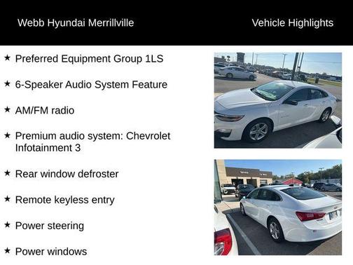 2022 Chevrolet Malibu 1LS