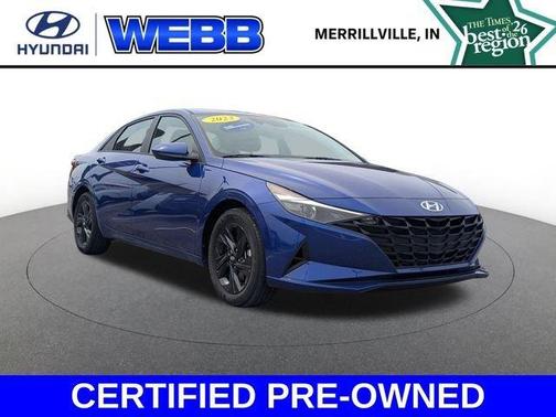 Intense Blue 2023 Hyundai ELANTRA SEL