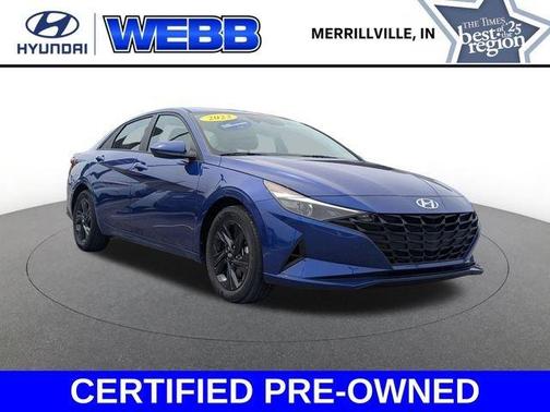 Intense Blue 2023 Hyundai ELANTRA SEL