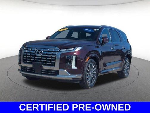 Burgundy 2024 Hyundai PALISADE Calligraphy
