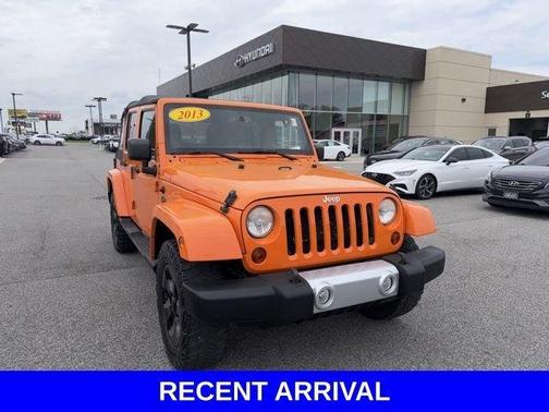 Crush Clearcoat 2013 Jeep Wrangler Unlimited Sahara