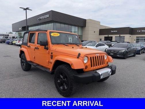 Crush Clearcoat 2013 Jeep Wrangler Unlimited Sahara