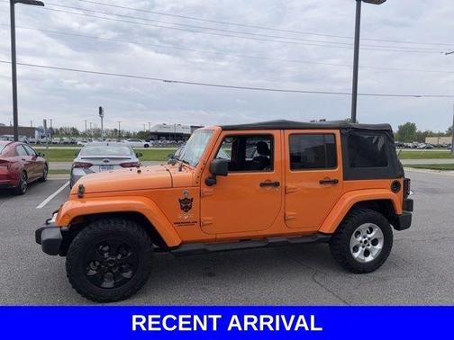 Crush Clearcoat 2013 Jeep Wrangler Unlimited Sahara