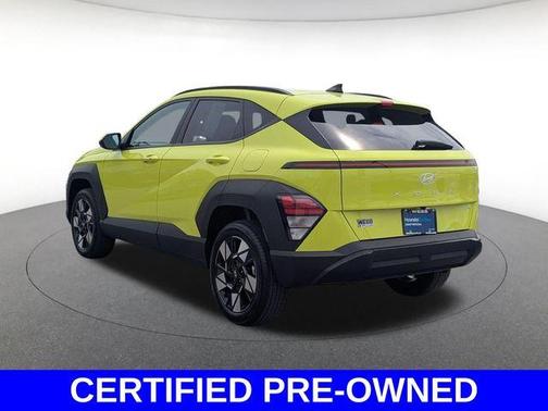 Yellow 2024 Hyundai KONA SEL
