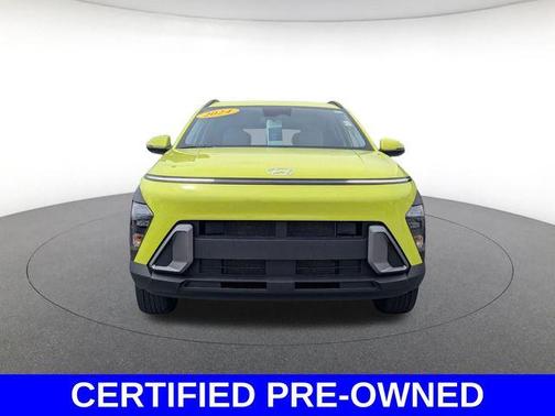 Yellow 2024 Hyundai KONA SEL