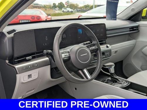 Yellow 2024 Hyundai KONA SEL
