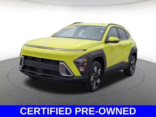 Yellow 2024 Hyundai KONA SEL