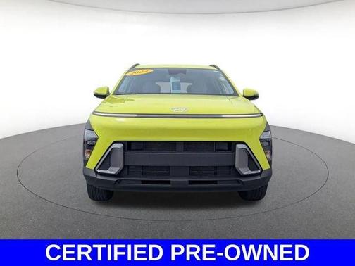 Yellow 2024 Hyundai KONA SEL