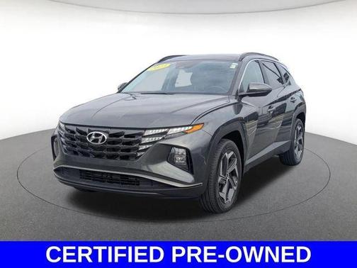 Amazon Gray 2023 Hyundai TUCSON Hybrid SEL Convenience