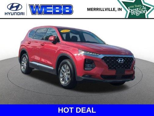 Calypso Red 2020 Hyundai SANTA FE 2.4 SEL