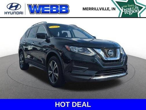 Magnetic Black 2019 Nissan Rogue SV
