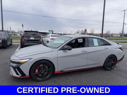 Cyber Gray 2025 Hyundai ELANTRA N Base