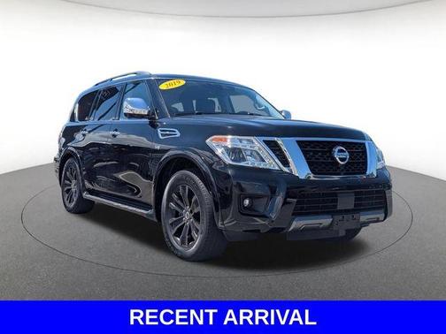 Black 2019 Nissan Armada Platinum