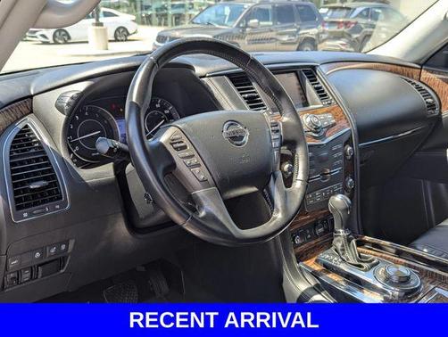 Black 2019 Nissan Armada Platinum