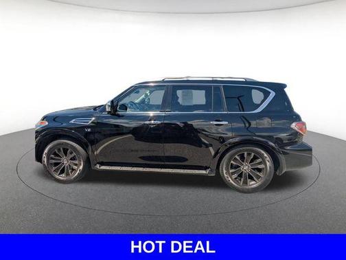 Black 2019 Nissan Armada Platinum