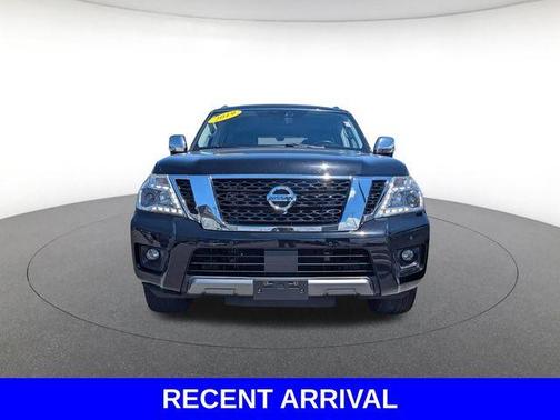 Black 2019 Nissan Armada Platinum