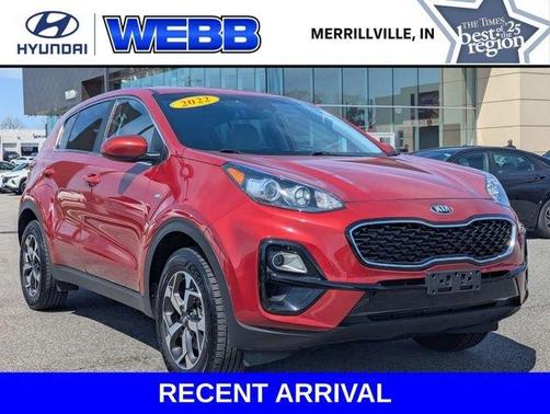 Hyper Red 2022 Kia Sportage LX