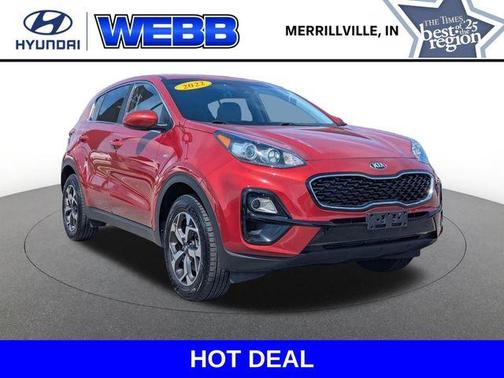Hyper Red 2022 Kia Sportage LX