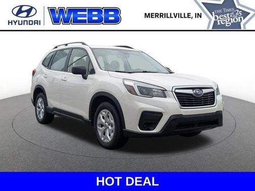 Crystal White Pearl 2021 Subaru Forester