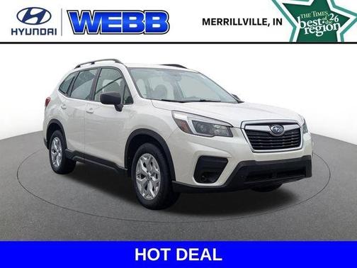 Crystal White Pearl 2021 Subaru Forester