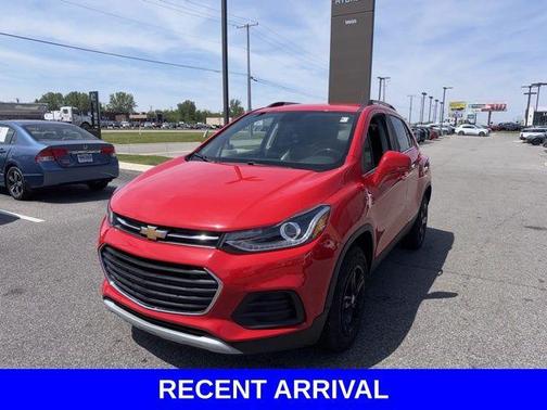 Red 2020 Chevrolet Trax LT