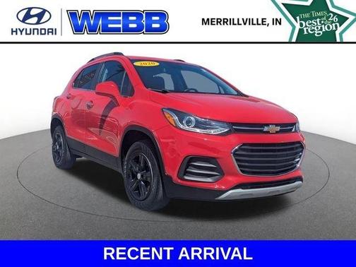 Red 2020 Chevrolet Trax LT