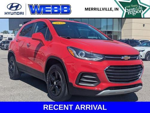 Red 2020 Chevrolet Trax LT