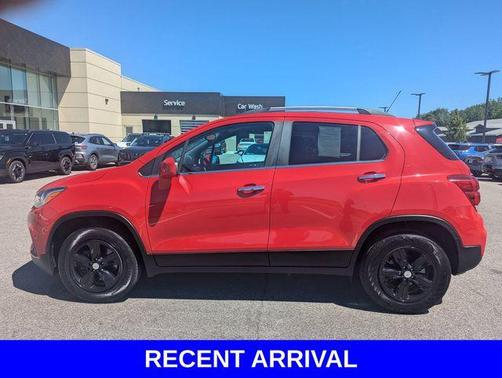 Red 2020 Chevrolet Trax LT
