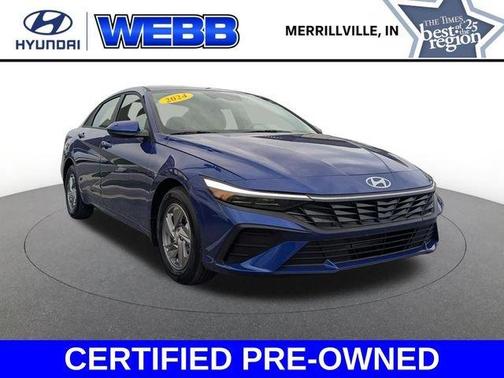 Intense Blue 2024 Hyundai ELANTRA SE