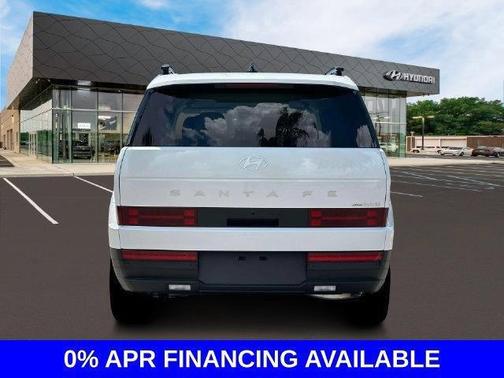 White 2026 Hyundai SANTA FE HEV SEL