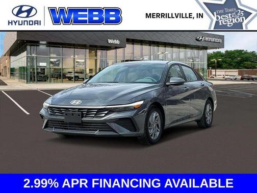 2025 Hyundai ELANTRA HEV Blue