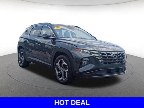 Portofino Gray 2022 Hyundai TUCSON Limited