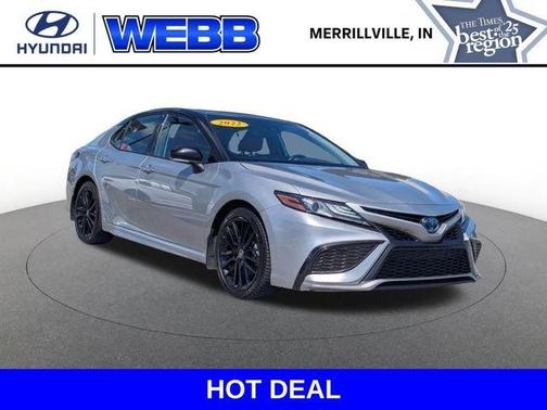 Celestial Silver Metallic 2022 Toyota Camry Hybrid XSE