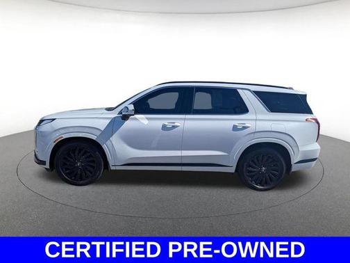 Hyper White 2024 Hyundai PALISADE Calligraphy Night Edition