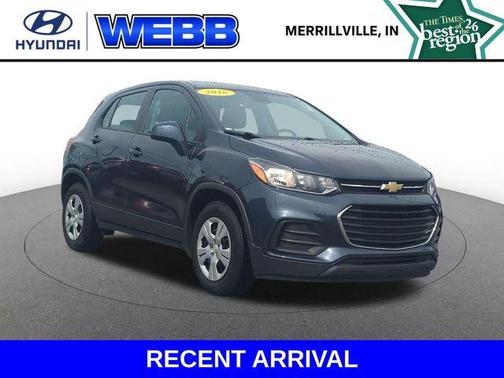 Storm Blue Metallic 2018 Chevrolet Trax LS