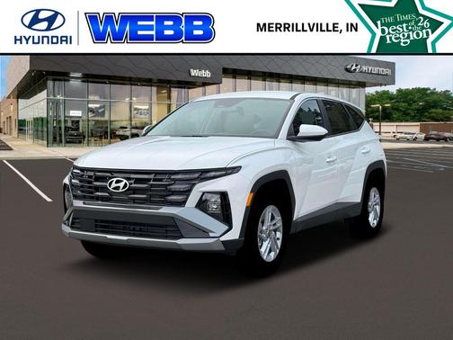 White Pearl 2026 Hyundai TUCSON SE