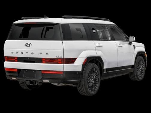 White 2026 Hyundai SANTA FE HEV Calligraphy