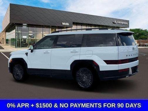 White 2026 Hyundai SANTA FE HEV Calligraphy