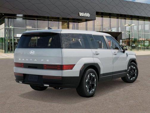White 2026 Hyundai SANTA FE HEV SE