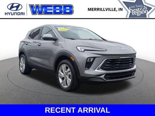 Moonstone Gray Metallic 2024 Buick Encore GX Preferred