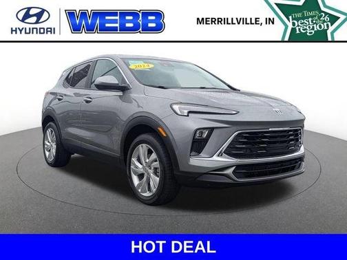 Moonstone Gray Metallic 2024 Buick Encore GX Preferred