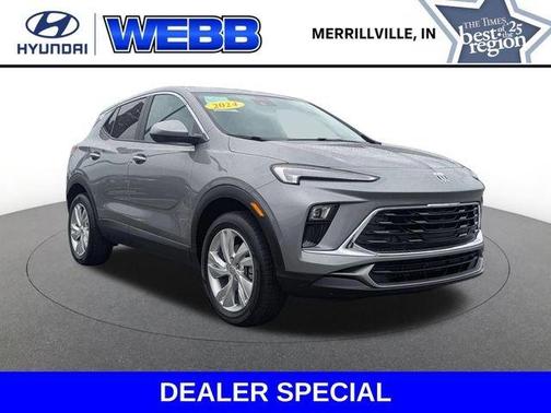 Moonstone Gray Metallic 2024 Buick Encore GX Preferred