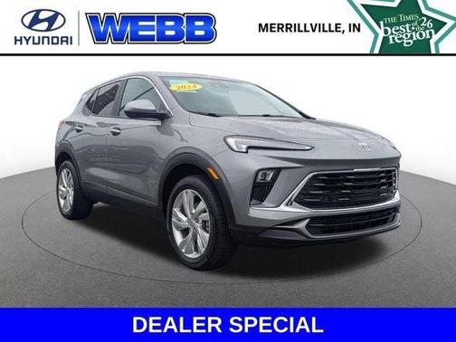 Moonstone Gray Metallic 2024 Buick Encore GX Preferred