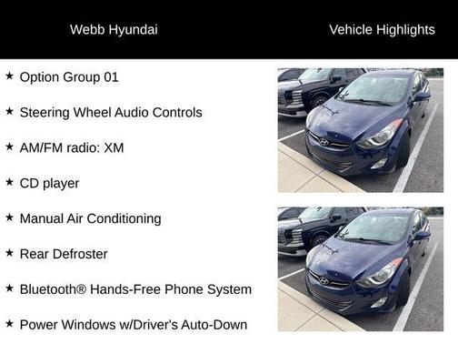 2013 Hyundai ELANTRA Limited