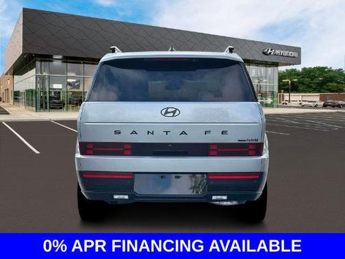 Shimmering Silver 2026 Hyundai SANTA FE HEV Calligraphy